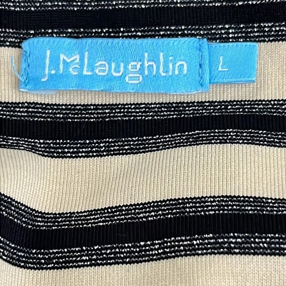 J. McLaughlin Nicola Tiered Bandage Dress - Size Large - Picture 4 of 7